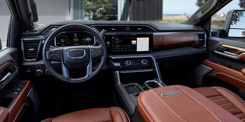 Interior Design of GMC Sierra 2500 HD